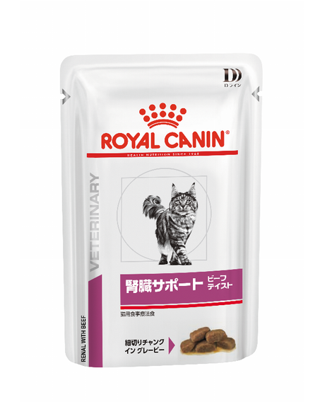 ロイヤルカナン Dライン 猫用 腎臓サポート ビーフテイスト  85gx24個