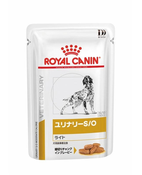 ロイヤルカナン Dライン 犬用 ユリナリーS/O ライト パウチ 100g×24個