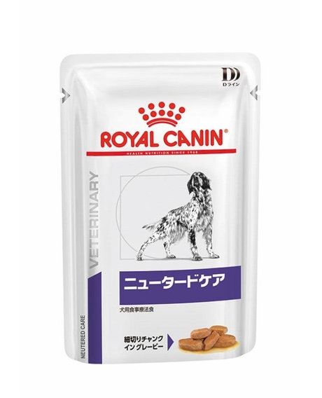 ロイヤルカナン Dライン 犬用 ニュータードケア パウチ 100g×24個