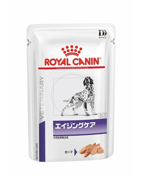 ロイヤルカナン Dライン 犬用 エイジングケア パウチ 85g×24個